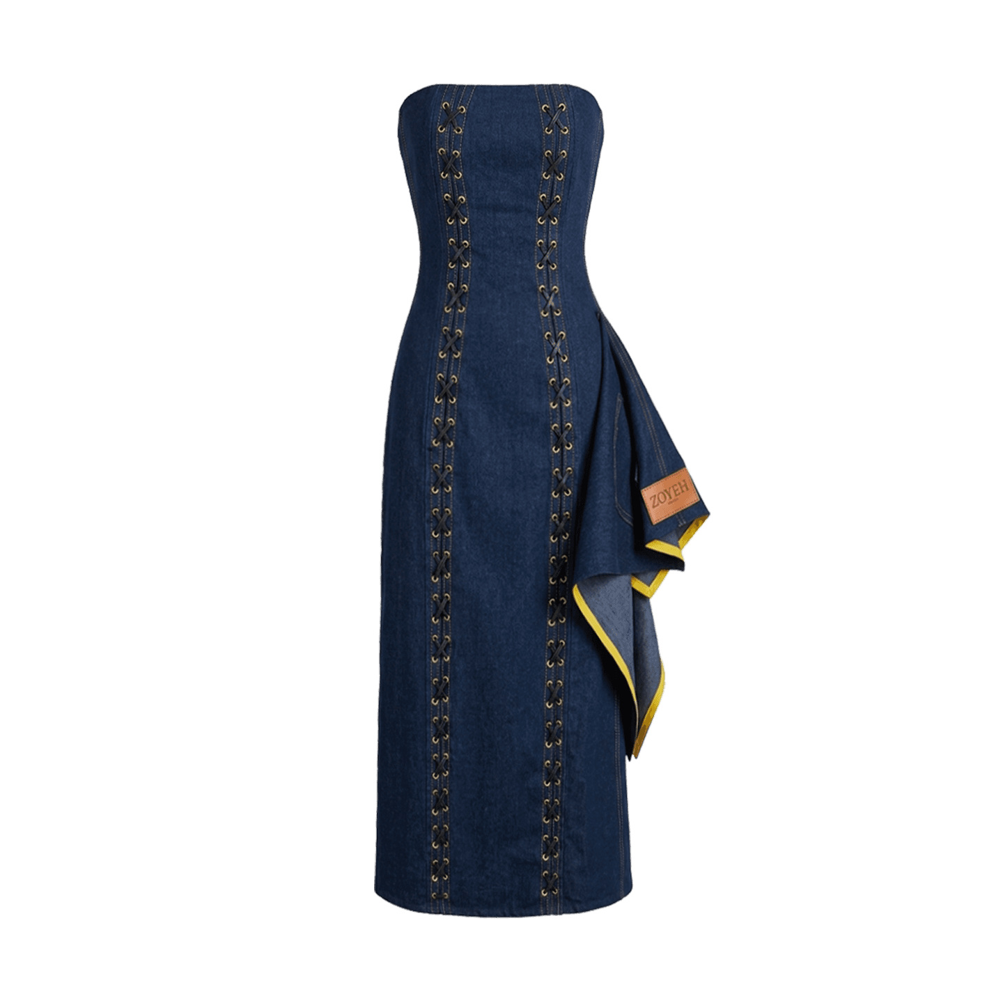 2-LANE MIDI DRESS