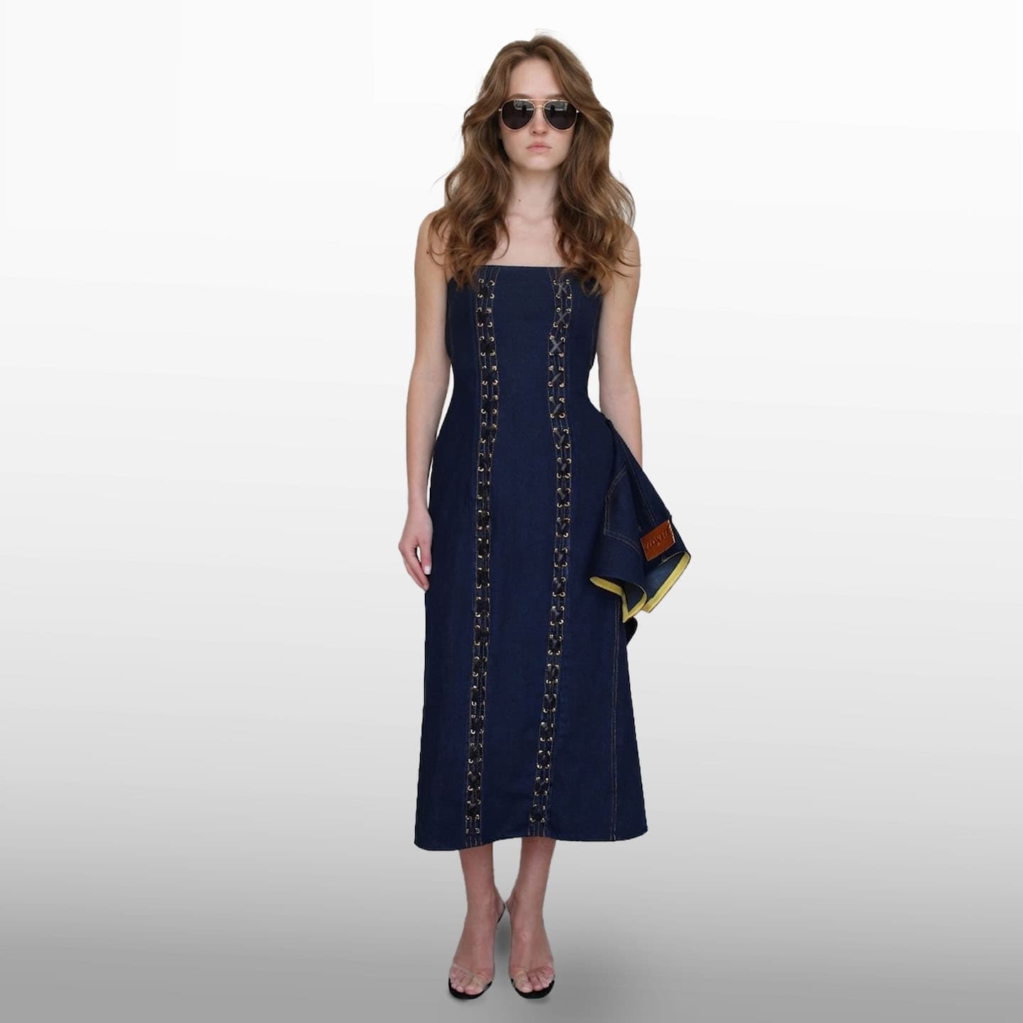 2-LANE MIDI DRESS