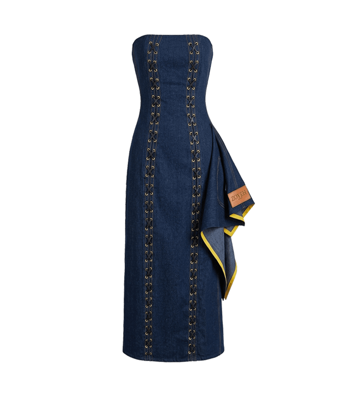 2-LANE MIDI DRESS
