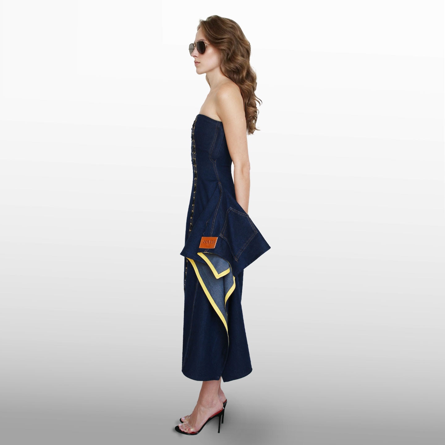 2-LANE MIDI DRESS