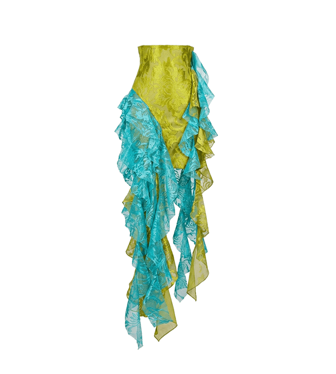 RUFFLE SKIRT