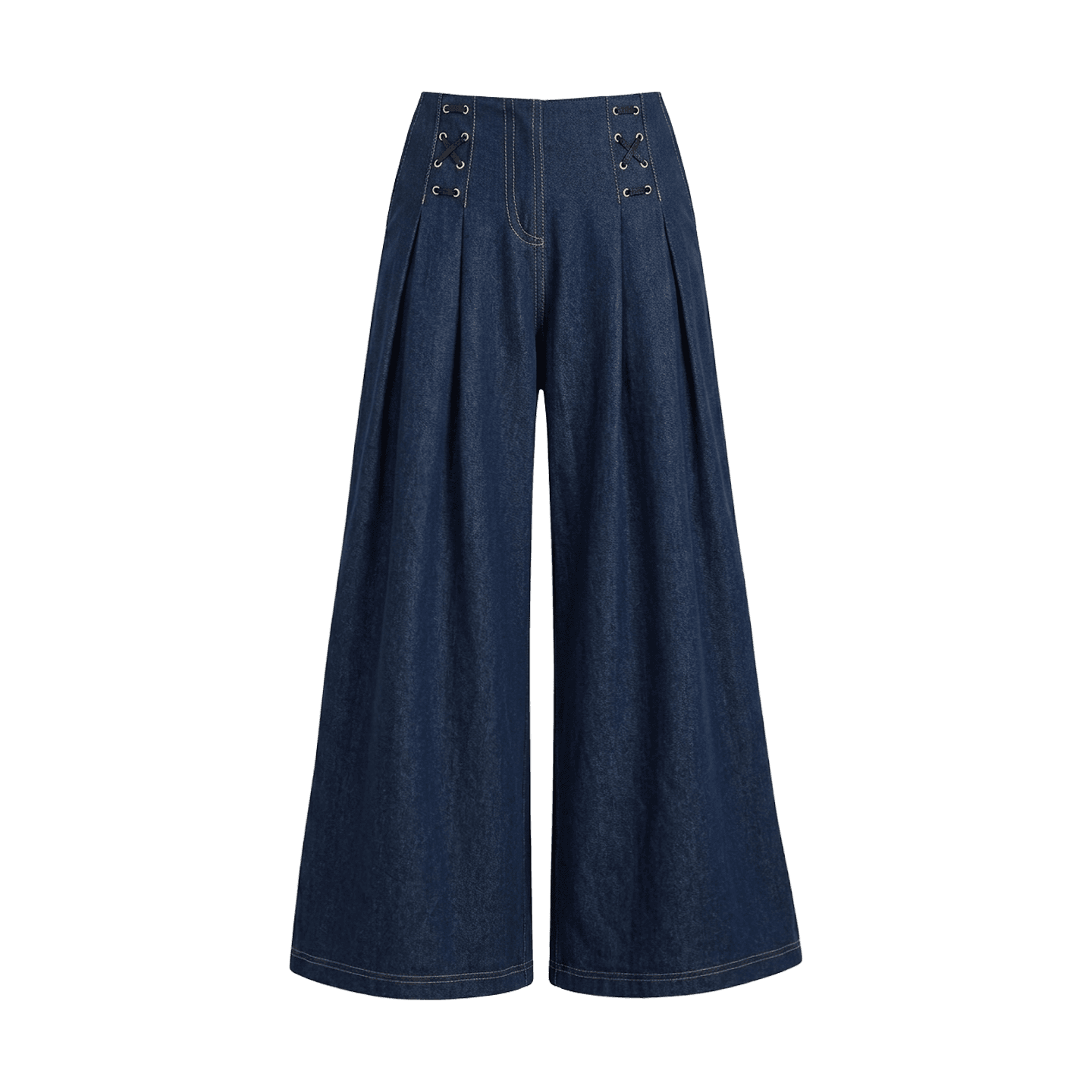 WIDE-LEG DENIM PANT